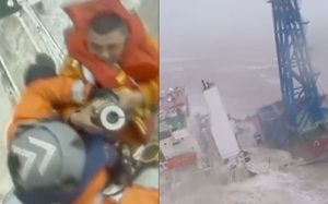 Tàu vỡ đôi ở Biển Đông vì bão Chaba làm 27 người mất tích, cuộc giải cứu kịch tính bằng trực thăng 