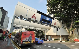 Thu phí đường bộ không dừng ở Singapore: Không cần thanh chắn, hiệu quả rất cao
