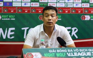 HLV Nguyễn Huy Hoàng: "SLNA không có cảm giác chơi trên sân khách ở Hàng Đẫy"