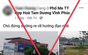 Người đàn ông 40 tuổi ở Vĩnh Phúc đăng ảnh xúc phạm CSGT