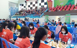 Gần 500 kỳ thủ dự giải vô địch cờ vua trẻ xuất sắc QG Cúp SHB 2022