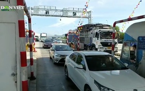 Clip: Nhiều tài xế bức xúc quay xe trong ngày đầu thu phí không dừng trên cao tốc Đà Nẵng - Quảng Ngãi