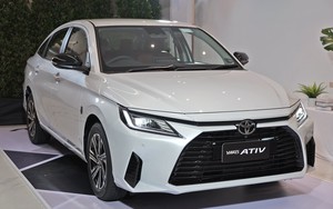 Hình ảnh Toyota Vios 2023 ngoài đời thực: Thiết kế khỏe khoắn như Honda City