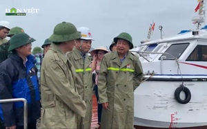 Thứ trưởng Bộ NNPT&NT kiểm tra, chỉ đạo công tác ứng phó với bão số 2 tại Quảng Ninh