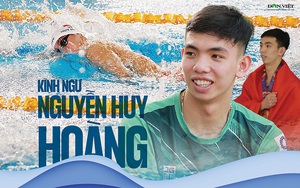 "Kình ngư" Nguyễn Huy Hoàng: Tuổi thơ nghèo khó, cha mẹ phải trốn nợ và con đường thành “chàng trai vàng” bơi lội