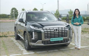 Người đẹp trải nghiệm Hyundai Palisade 2023: Đẹp khó chê sắp về Việt Nam đấu Ford Explorer, Toyota Land Cruiser Prado