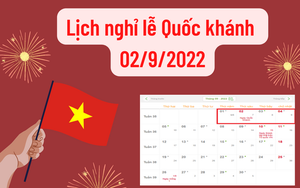 Lễ Quốc khánh 2/9/2022: Công chức, viên chức, lao động được nghỉ những ngày nào?