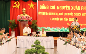 Chủ tịch nước Nguyễn Xuân Phúc: “Tương lai Đồng Nai cần có “3 đáng” và đặc biệt phải là "nơi đáng sống”