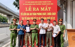 Quận Thanh Xuân: Ra mắt Tổ liên gia an toàn PCCC tại Thanh Xuân Bắc