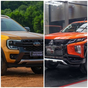 Người dùng nên mua xe bán tải Ford Ranger hay Mitsubishi Triton trong tầm tiền 1 tỷ đồng?