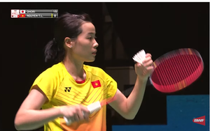 Hotgirl Nguyễn Thùy Linh lội ngược dòng đánh bại tay vợt Nhật Bản hạng 27 thế giới