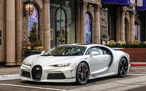 Siêu xe Bugatti Chiron Super Sport "Le Diamant Blanc" độc nhất thế giới