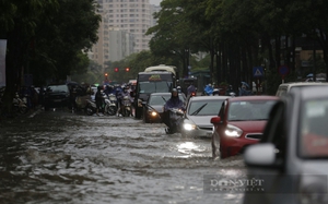 Mưa do ảnh hưởng bão số 3, người dân cần lưu ý các tuyến đường Hà Nội bị ngập