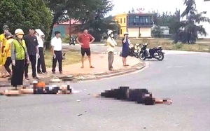 Quảng Trị: Tai nạn khi điều khiển xe máy, 2 thiếu niên 15 tuổi bị thương nặng
