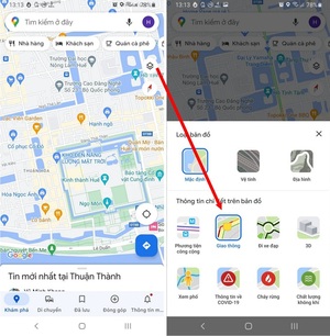 Google Maps bổ sung tính năng tránh tắc đường tại Việt Nam