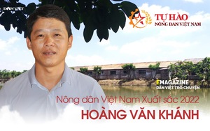 Nông dân Việt Nam xuất sắc 2022 với triết lý làm kinh tế "kiềng ba chân"