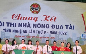 Hội Nông dân Tân Kỳ "rinh" giải Nhất tại Chung kết Hội thi Nhà nông đua tài tỉnh Nghệ An lần thứ V