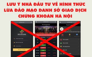 Sở Giao dịch Chứng khoán Hà Nội bị mạo danh