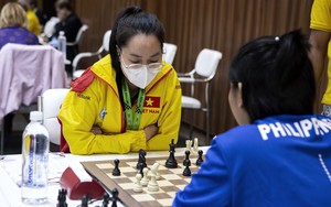 Hòa Albania, ĐT cờ vua nữ Việt Nam xếp hạng 53/162 Olympiad 2022