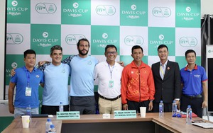 Lý Hoàng Nam đối đầu các tay vợt Jordan ở trận ra quân Davis Cup nhóm III 