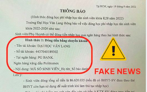 TP.HCM: Lại chiêu trò giả trường ĐH yêu cầu đóng học phí