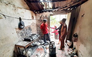 Cháy khí gas trong nhà bếp khi nấu cỗ, 3 người bị bỏng nặng