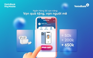 Đón “cơn mưa” ưu đãi khi trải nghiệm VietinBank iPay Mobile