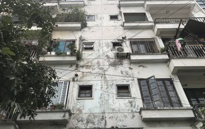 Hà Nội: Nhiều nhà tái định cư xuống cấp gây mất an toàn cho người dân