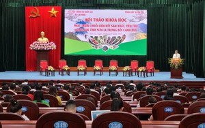 Bàn giải pháp phát triển chuỗi liên kết sản xuất, tiêu thụ nông sản tỉnh Sơn La trong bối cảnh mới