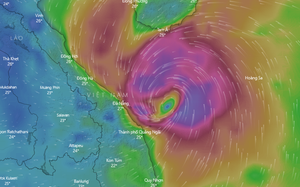 Cập nhật tin bão số 4 (bão Noru) mới nhất: Hơn 1 tiếng nữa, bão số 4 Noru sẽ quét qua đảo Lý Sơn