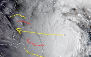 Cập nhật tin bão số 4 (bão Noru) mới nhất: Siêu bão đang áp sát rất gần các tỉnh Trung Trung Bộ