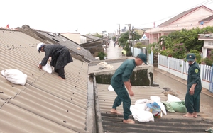 Loa phát thanh đảo Lý Sơn liên tục khuyến cáo người dân về cơn bão số 4