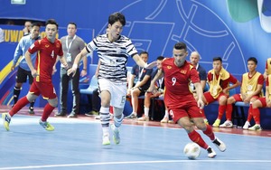 Thái Huy, Đức Hòa lập cú đúp giúp ĐT futsal Việt Nam thắng đậm Hàn Quốc