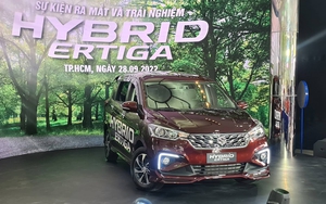 Giá lăn bánh Suzuki Ertiga 2022 vừa ra mắt Việt Nam: Tăng giá, bản Hybrid có đủ sức đấu Mitsubishi Xpander?