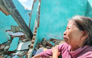 Sập nhà trong bão số 4: Mẹ già và con trai tâm thần thoát nạn do kịp thời nghe lời em gái