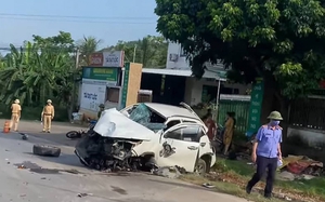 Nghệ An: Lái xe ô tô 7 chỗ có nồng độ cồn chạy gấp đôi tốc độ tối đa, tông 2 vợ chồng tử vong