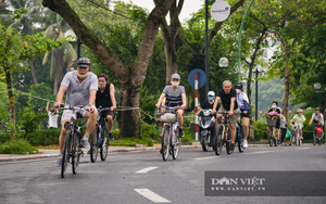 Làn đường dành cho xe đạp ở Hà Nội: "Mới dừng ở mức độ nghiên cứu"