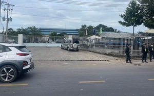 Cảnh sát bao vây, khám xét một trung tâm đăng kiểm xe cơ giới ở Đồng Nai