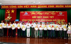 Tỉnh An Giang họp mặt chúc Tết nông dân sản xuất, kinh doanh tiêu biểu năm 2022