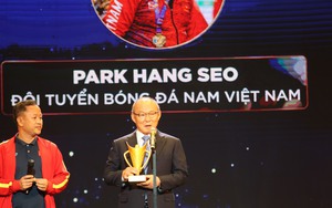 HLV Park Hang-seo tuyên bố "điều cuối cùng" khi được tôn vinh tại Gala Cúp Chiến Thắng 2022