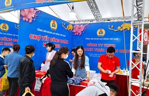 Mavin Foods tham gia chợ Tết Công đoàn 2023 tỉnh Hà Nam