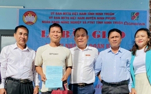 Bàn giao 32 căn nhà Đại đoàn kết cho hộ nghèo ở Ninh Thuận vui xuân đón Tết Quý Mão - 2023