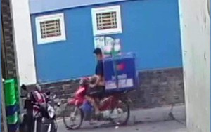 Bắt nhanh thanh niên trộm xe máy cùng thùng hàng hóa của nam shipper