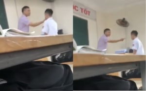 Rúng động clip thầy giáo Hà Nội bóp cằm, xúc phạm học sinh: Hiệu trưởng tiết lộ &quot;là người chín chắn&quot;
