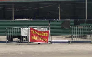 Tạm dừng hoạt động gara ô tô xây dựng trái phép tại quận Hà Đông sau phản ánh của Dân Việt