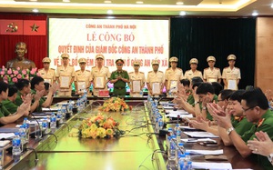 332 Trưởng, Phó Công an cấp xã ở Hà Nội được bổ nhiệm chức danh Điều tra viên