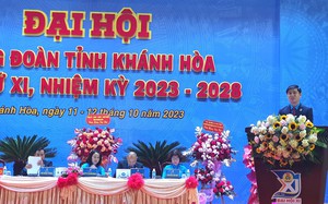 Ông Bùi Hoài Nam tái đắc cử Chủ tịch LĐLĐ Khánh Hòa