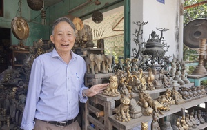 Một nghệ nhân ưu tú chuyên chinh phục các kỷ lục đồ đồng của một làng cổ nổi tiếng Quảng Nam