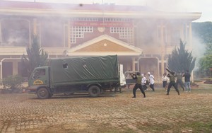 Quỳnh Nhai: Diễn tập khu vực phòng thủ quy mô lớn với nhiều nội dung