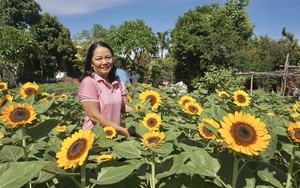 Làm vườn hoa trong phố đẹp như phim, bà nông dân Đà Nẵng mua, bán thứ gì mà lãi hàng trăm triệu?